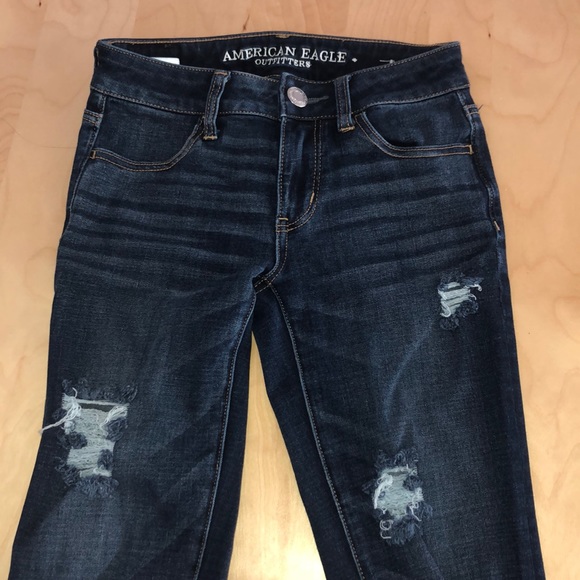 Dark American Eagle Jeans - Picture 2 of 6
